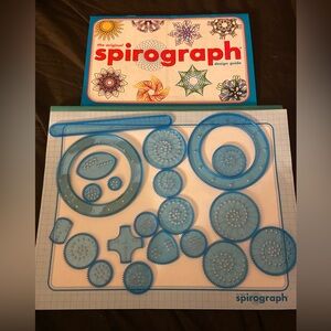 The Original Spirograph Design Set With Markers (no box) preowned
